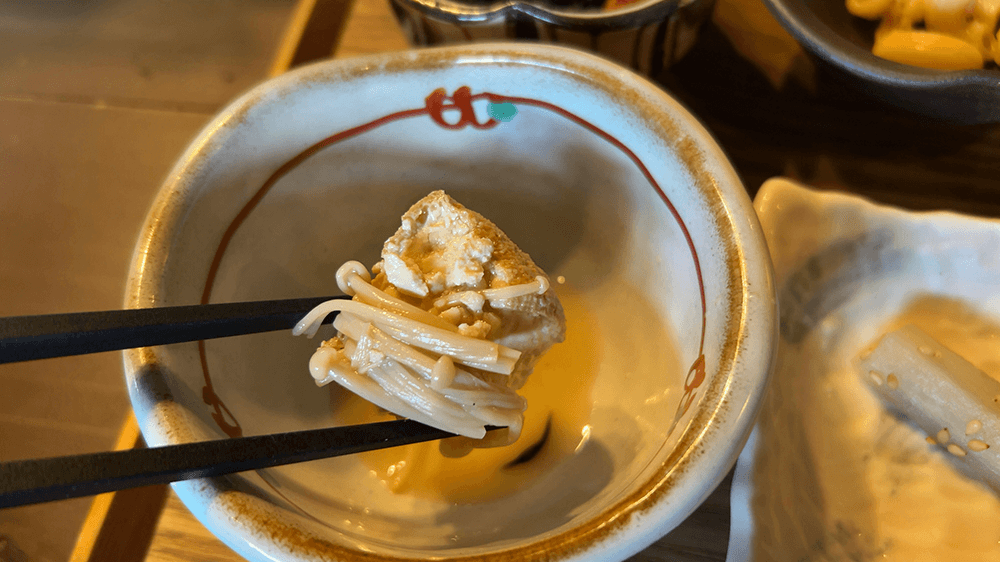 厚揚げとえのきの薄味煮